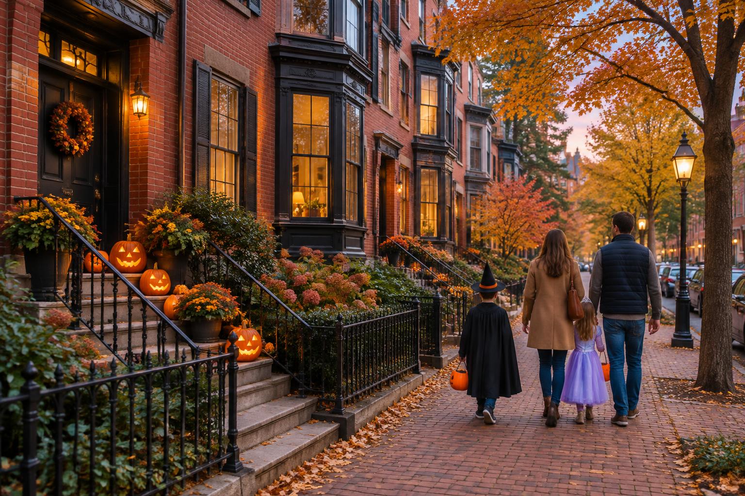 10 of the best Boston neighborhoods for Halloween trick-or-treating