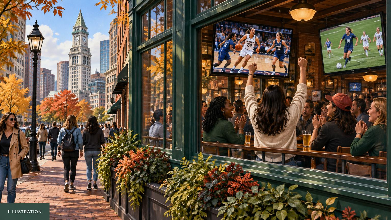 The Sports Bra is coming to downtown Boston, with women's sports taking center stage