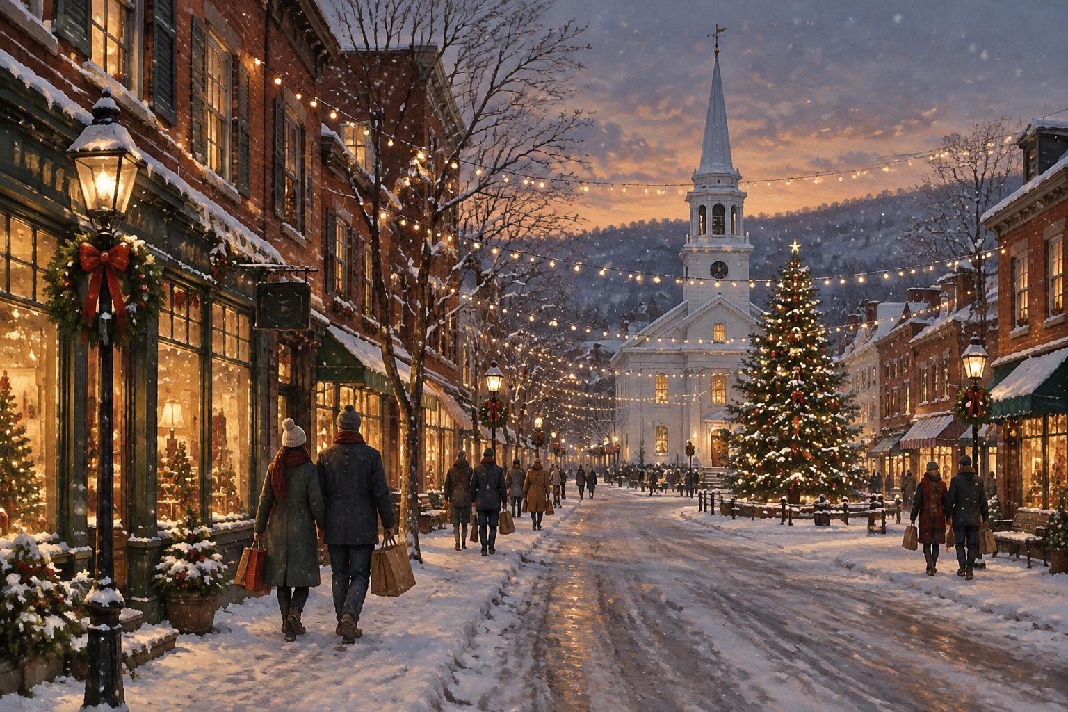 The 9 Best Christmas Towns in New England for 2026