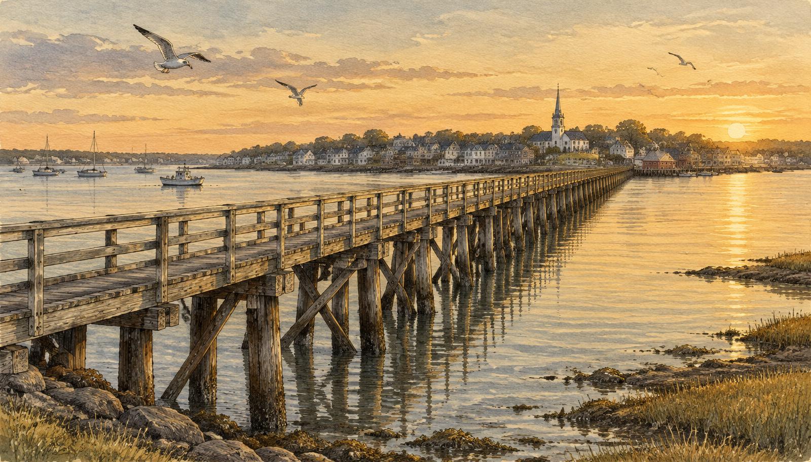 The fight over Duxbury's Powder Point Bridge: replace it or save the wood