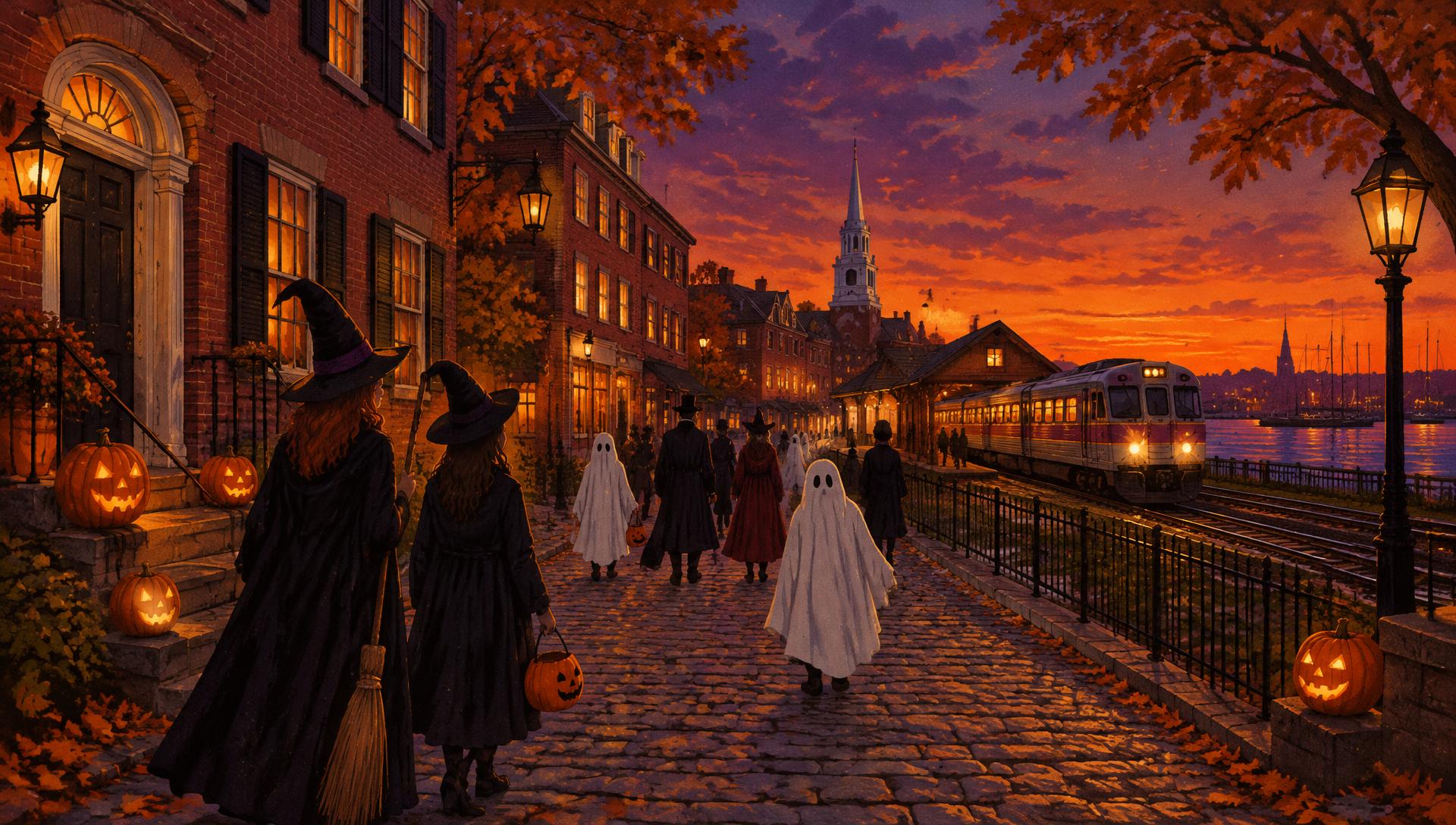 How to get to Salem from Boston for Halloween 2026